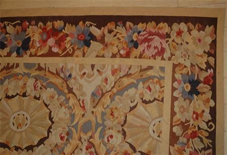 Appraisal: Aubusson Style Carpet Estimate nbsp nbsp nbsp - nbsp