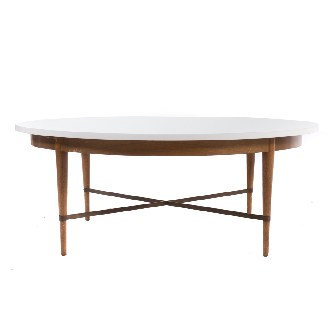 Appraisal: Paul McCobb Connoisseur coffee table circa s- s in diam