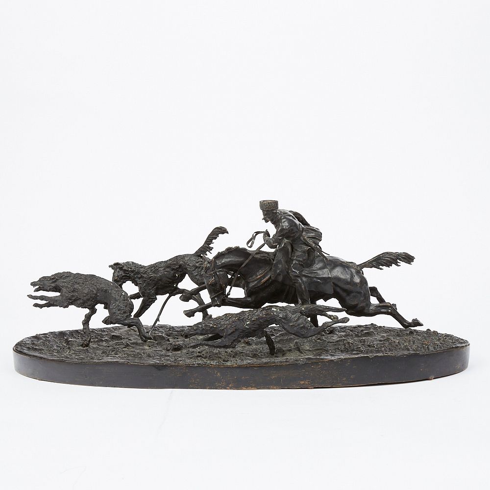 Appraisal: Eugene Lanceray Bronze Sculpture Eugene Alexandrovich Lanceray Yevgeny Lansere Ievgenni