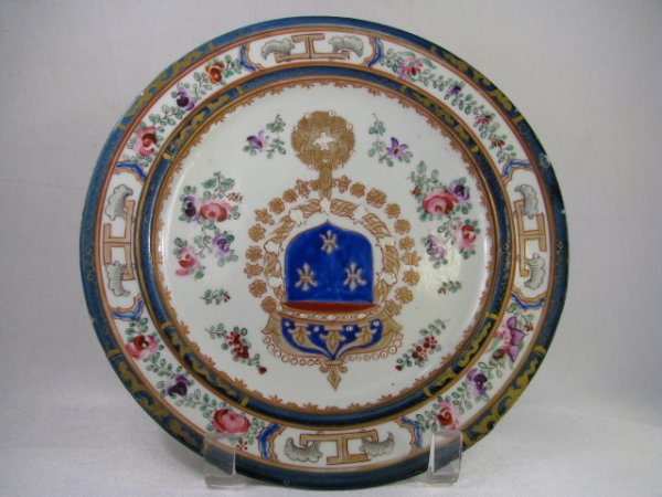 Appraisal: Probably late th possibly early th century Chinese export Armorial