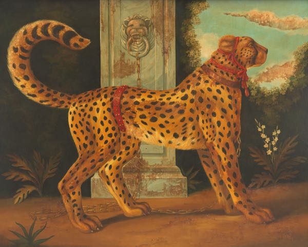 Appraisal: William Skilling American British - x Cheetah in a Red