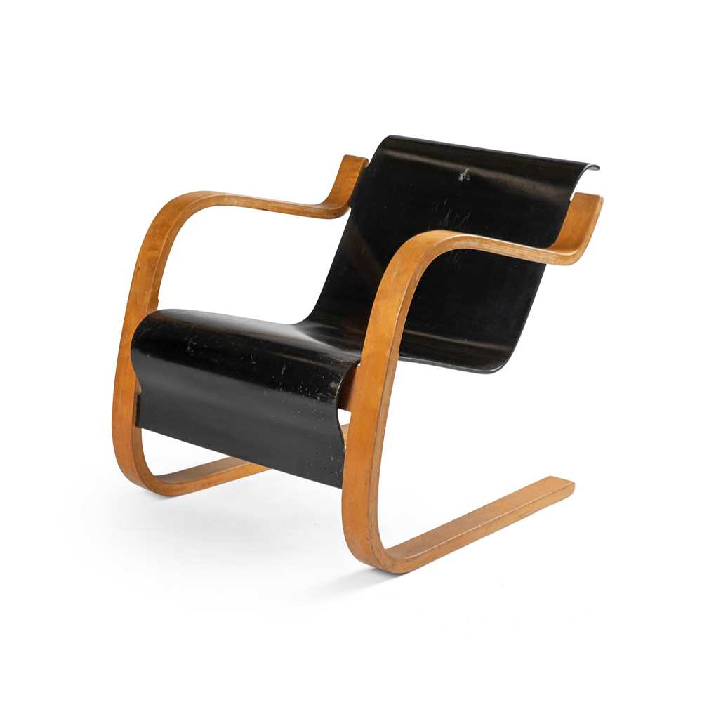 Appraisal: ALVAR AALTO FINNISH - FOR FINMAR ARMCHAIR DESIGNED model no