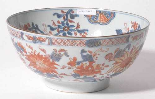 Appraisal: DEEP BOWL China Kangxi Period D cm Imari decor of