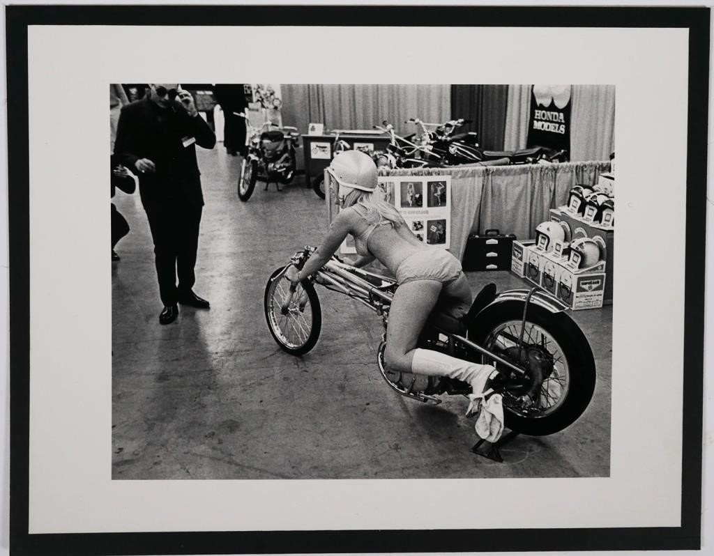 Appraisal: Vintage image of a model in a bikini and Safetech