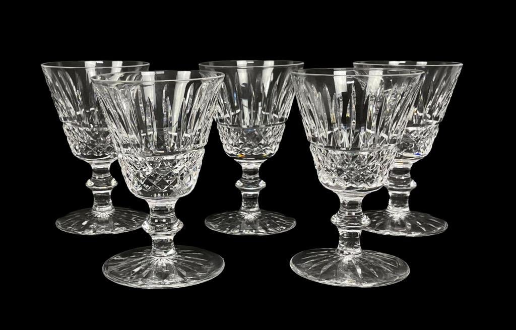 Appraisal: Waterford Crystal Stemmed GlassesMarked on bottom Good condition no chips