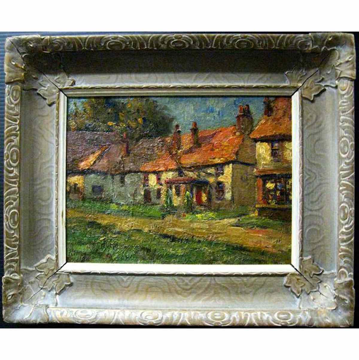 Appraisal: WALTER TOLLES CANADIAN - IN OLD ENGLAND OIL ON ARTIST