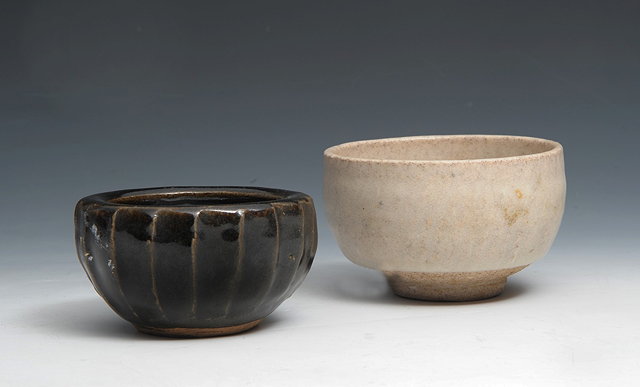 Appraisal: Katherine Pleydell-Bouverie British - Bowlfluted and with cream glazeimpressed potter's