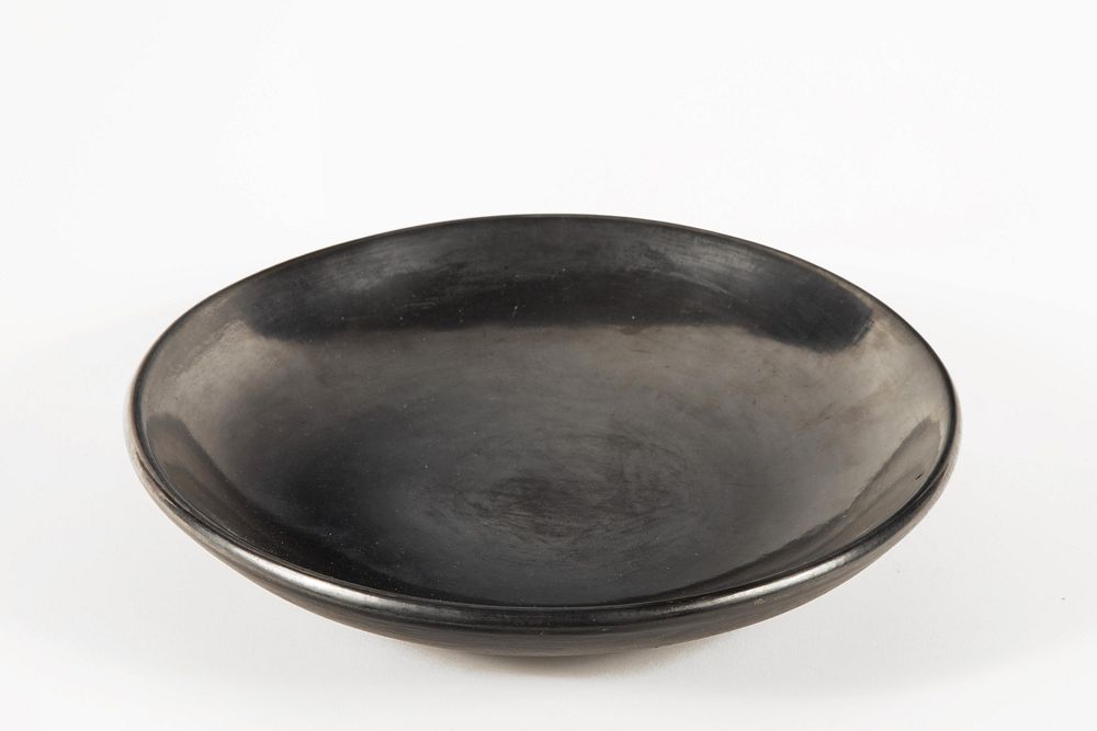 Appraisal: San Ildefonso Maria Martinez Blackware Bowl Maria Martinez San Ildefonso