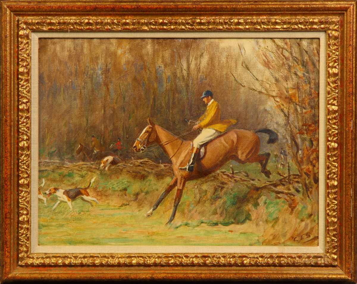 Appraisal: Cuthbert Edmund Swan Irish - Horse rider Cuthbert Edmund Swan