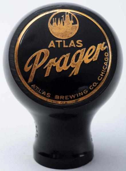 Appraisal: Atlas Prager Beer Tap Knob Atlas Brewing Company Clean and