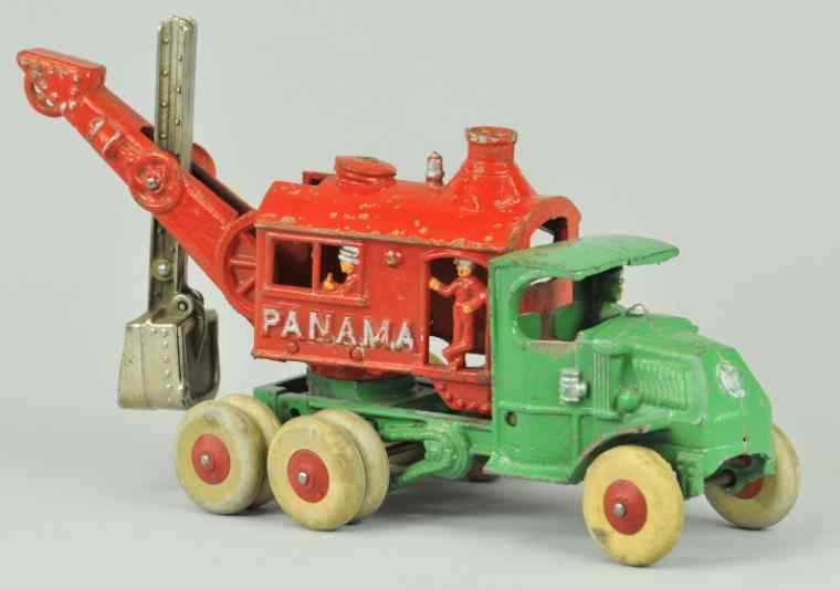 Appraisal: HUBLEY PANAMA DIGGER ON MACK TRUCK CHASSIS Cast iron large