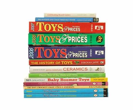 Appraisal: COLLECTION OF BOOKS RELATING TO TOY PRICES AND COLLECTING