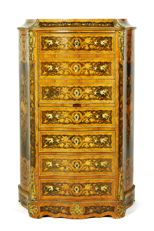 Appraisal: - th C French Secretaire th Century French secretaire inlaid