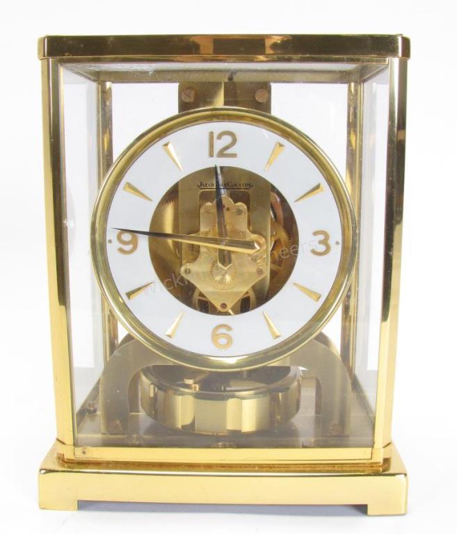 Appraisal: Jaeger Le Coultre Atmos clock having a brass and glass