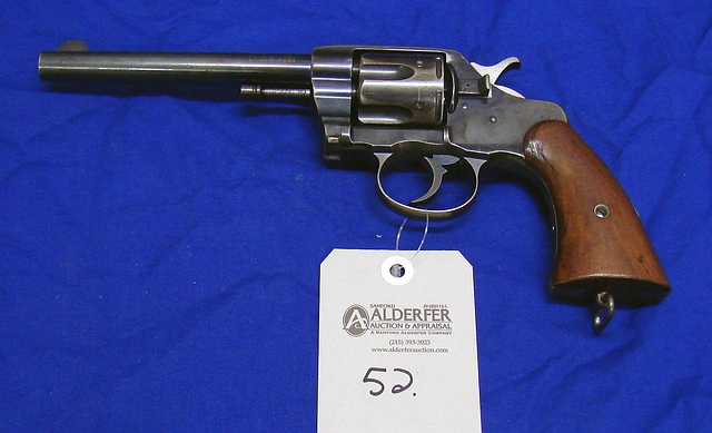 Appraisal: Colt US Army Model double action revolver Cal bbl SN