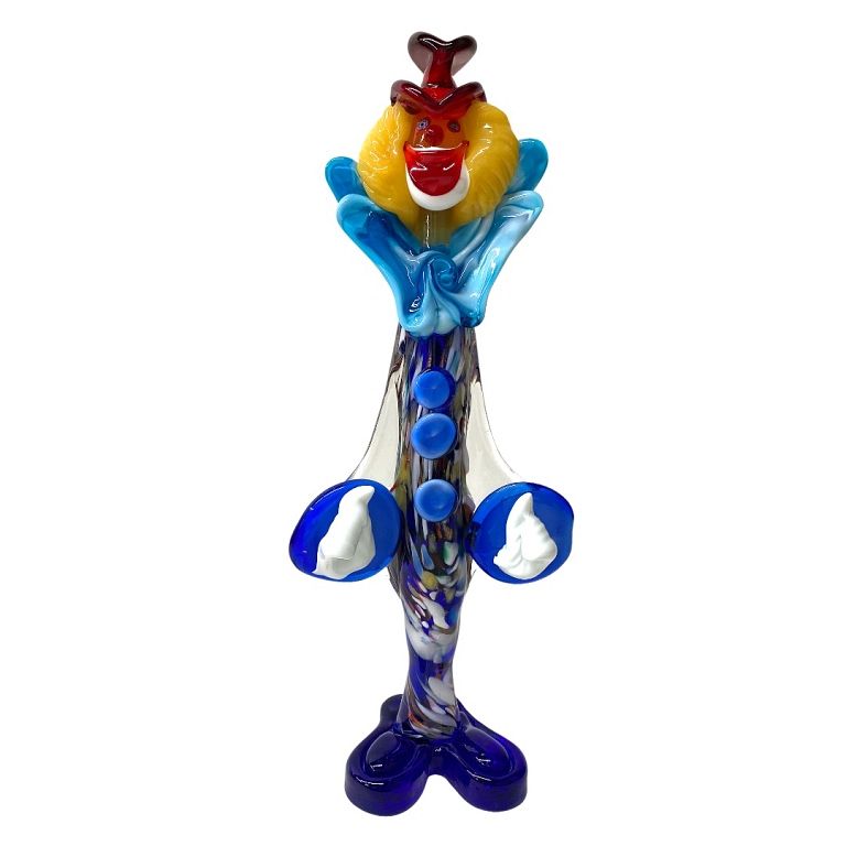 Appraisal: Murano Clown Art Glass Sculpture Murano Clown Art Glass Sculpture