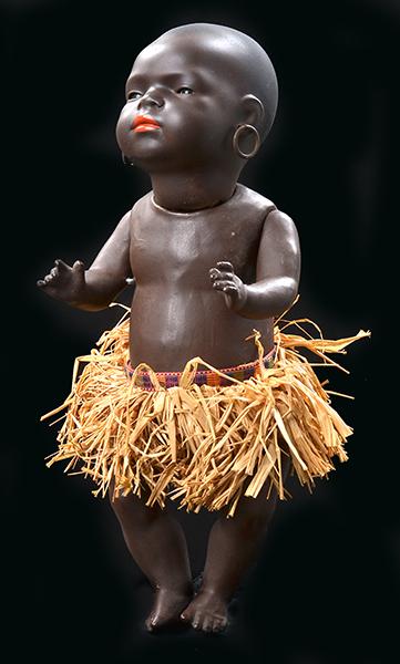 Appraisal: A HEUBACH KOPPELSDORF BROWN SKIN SOUTH SEA ISLAND BABY DOLL