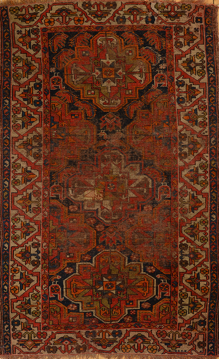 Appraisal: Caucasian Rug Approx ft in x ft in Estimate -