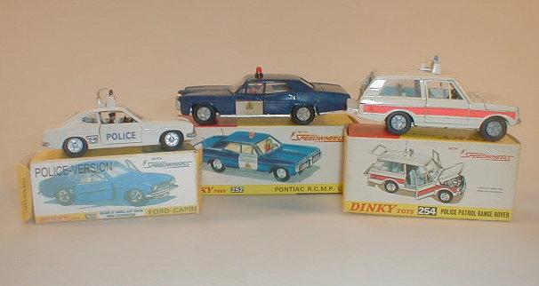 Appraisal: A Dinky Ford Capri - Police version box suspect a