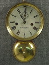 Appraisal: SHIP'S CLOCK - Seth Thomas wall mounted brass cased ship's