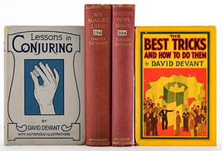 Appraisal: Group of Four Magic Books Devant David Group of Four