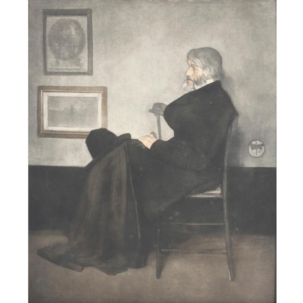 Appraisal: JAMES A MCNEILL WHISTLER JULY JULY PHOTOGRAVURE X IMAGE X