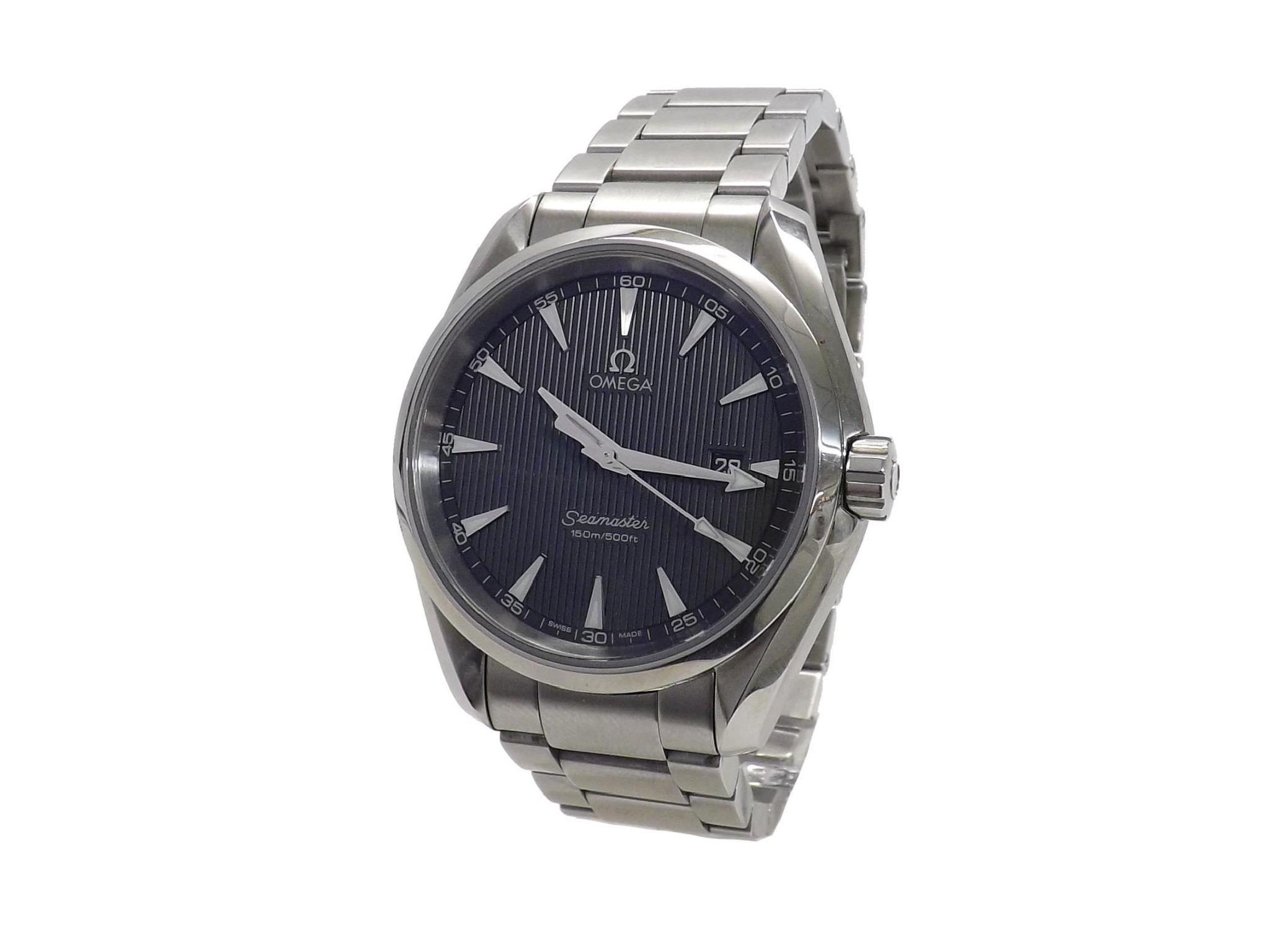 Appraisal: Omega Seamaster Aqua Terra stainless steel gentleman's bracelet watch circa