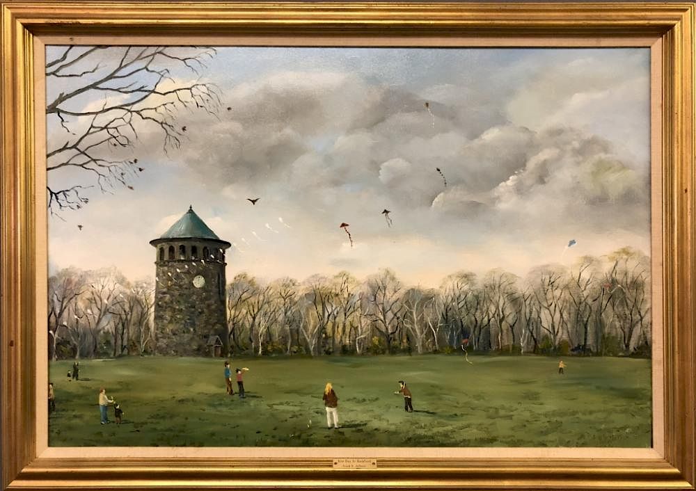 Appraisal: F H Jefferis Kite Day at Rockford Tower Frank H