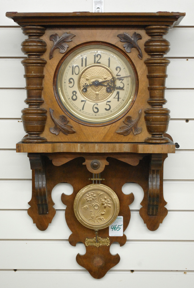 Appraisal: BERLIN STYLE FREE SWINGER WALL CLOCK Kienzle Clock Co Schwenningen