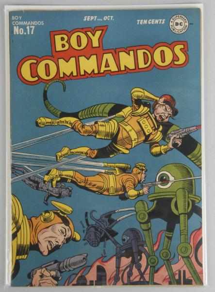 Appraisal: Boy Commandos Comic No Description This issue maintains cover gloss