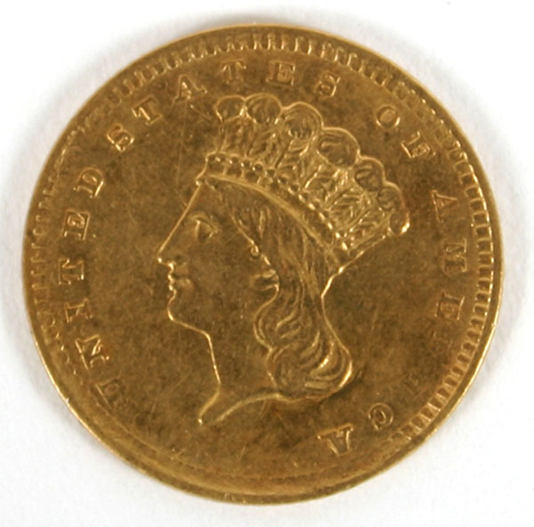 Appraisal: One Dollar Princess Type III Gold Coin