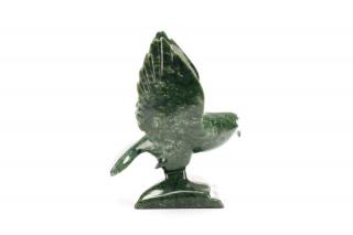 Appraisal: Canadian School Eagle Carved Jade Canadian School th century Eagle