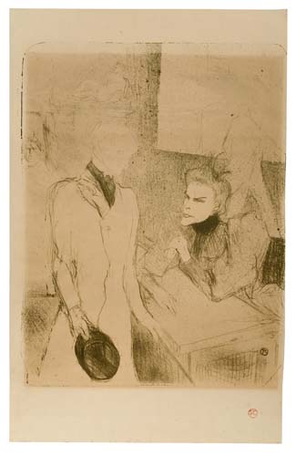 Appraisal: HENRI TOULOUSE-LAUTREC Brand s et le Bargy dans Cabotins Lithograph