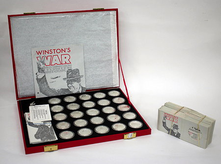 Appraisal: WINSTON'S WAR A LIMITED EDITION OF TWENTY FIVE SOLID SILVER