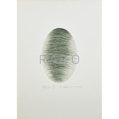 Appraisal: Arnulf Rainer Austrian b Untitled Etching Signed and numbered II