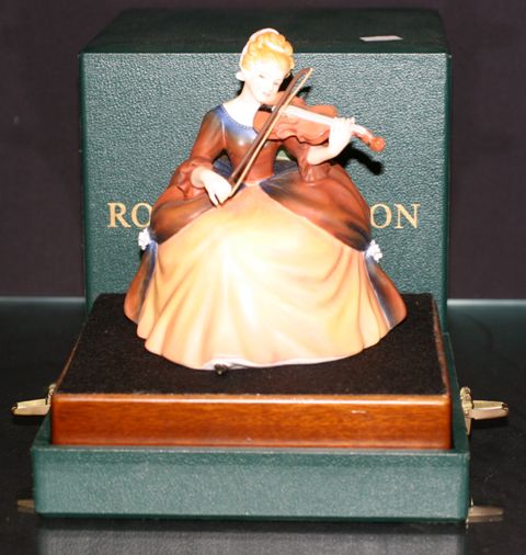 Appraisal: A Royal Doulton figure of 'Violin' from the Lady Musician