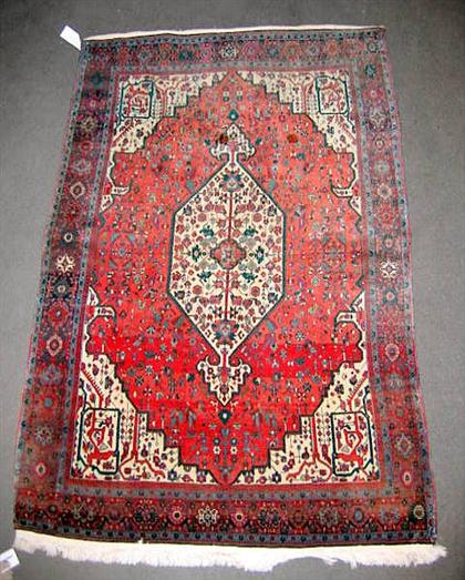 Appraisal: Sarouk rug west persia circa rd quarter th century ft