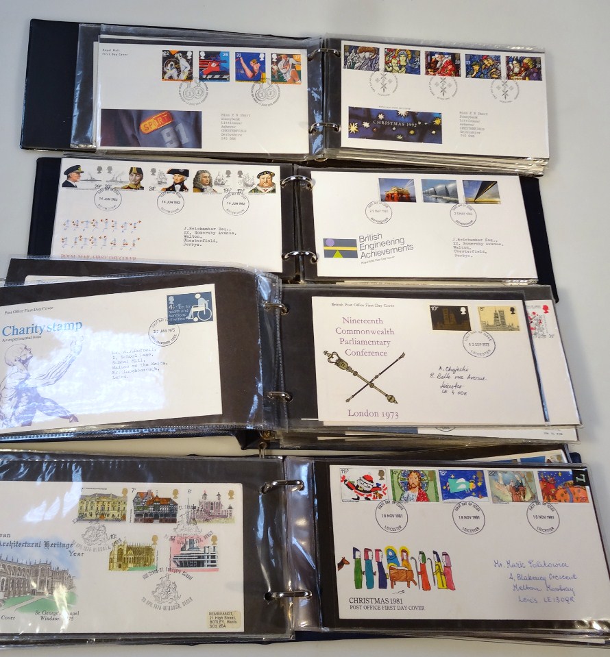 Appraisal: Various First Day Covers to include th Anniversary Of The