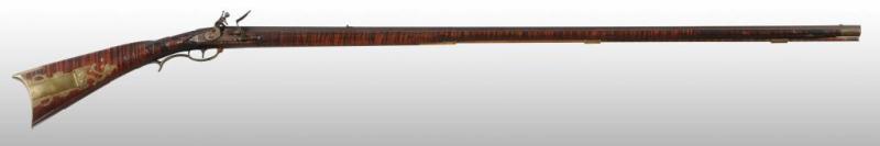 Appraisal: Kentucky Rifle Description Circa to OL BL TB Octagon to