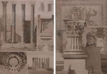 Appraisal: Two Heliogravures from Fragments Antiques Set of two heliogravures from