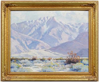 Appraisal: Paul Conner California painting California - titled on label verso