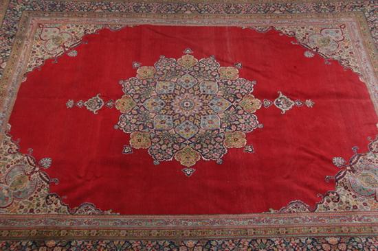 Appraisal: KERMAN RUG - approx ft n x ft x in