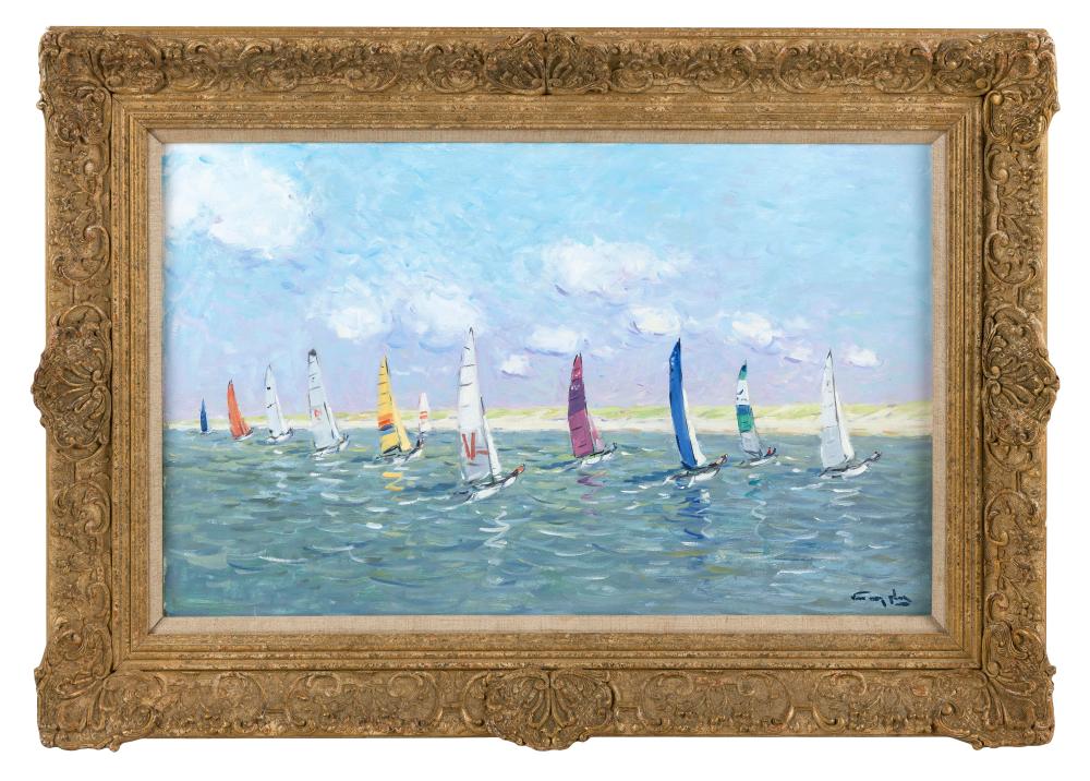 Appraisal: NIEK VAN DER PLAS THE NETHERLANDS B A REGATTA OIL