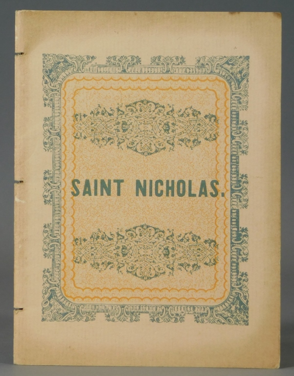 Appraisal: SAINT NICHOLAS SANTA CLAUS CHRISTMAS CHAPBOOK United States Late th-Early