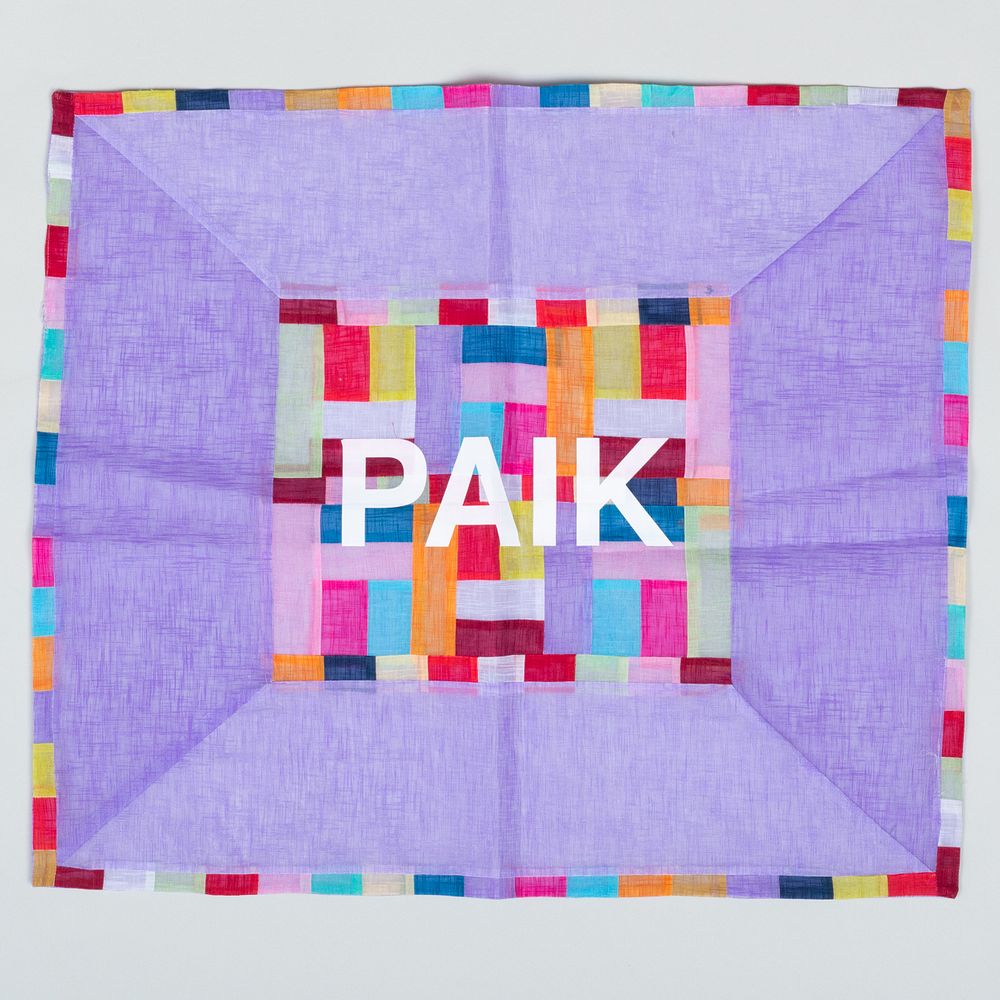 Appraisal: After Nam June Paik - Bag Towel and Kimono Three