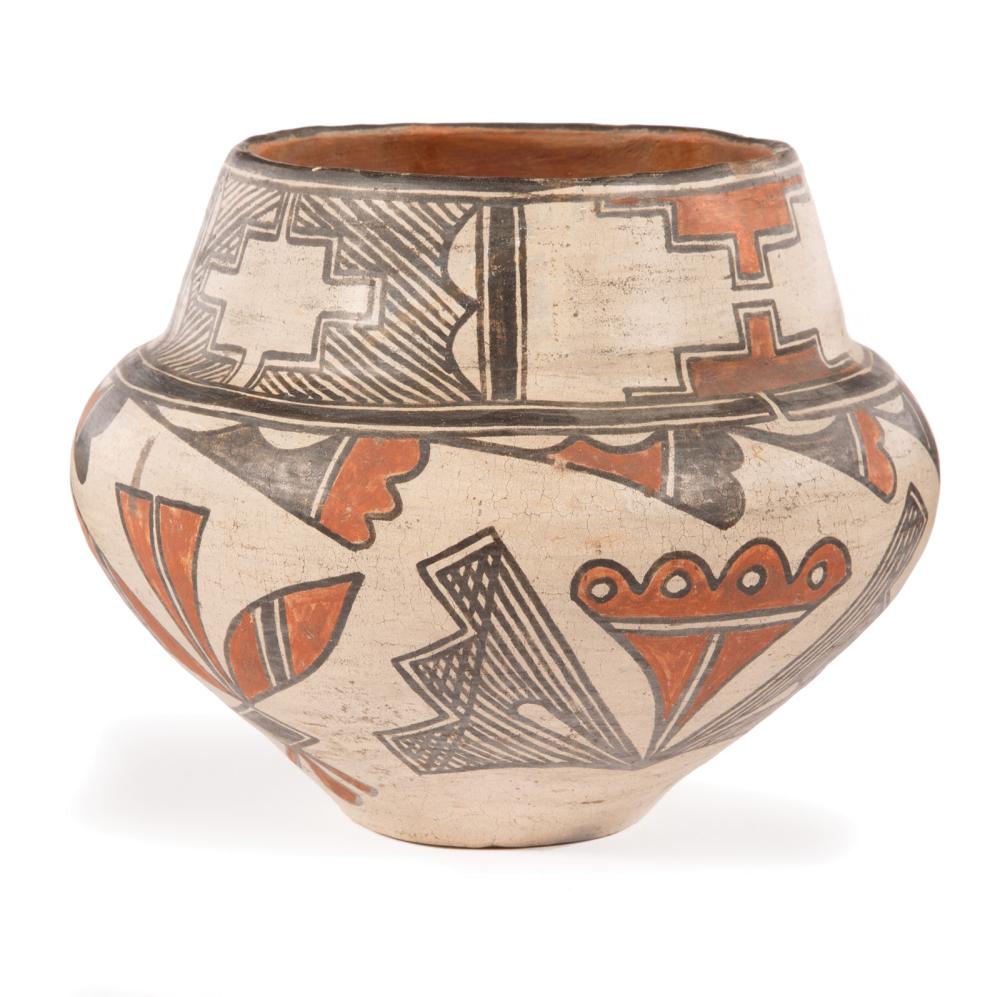 Appraisal: Southwest Polychrome Pottery Jar possibly by Martina and Florentine Montoya