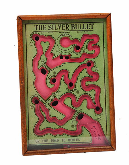 Appraisal: A LATE TH EARLY TH CENTURY PUZZLE 'The Silver Bullet'