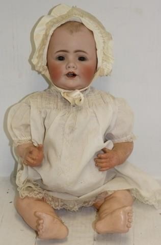 Appraisal: LATE TH C OPEN MOUTH GERMAN BISQUE HEAD BABYDOLL WITH