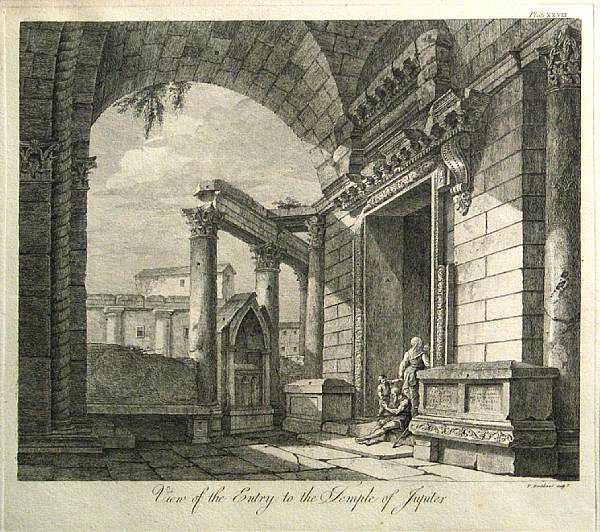 Appraisal: Robert Adam British - from Ruins of the Palace of