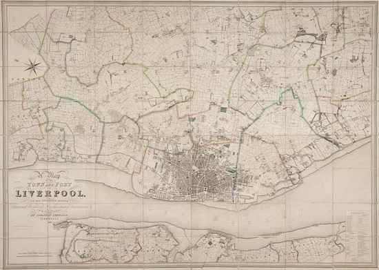 Appraisal: Bennison Jonathan A Map of the Town and Port of